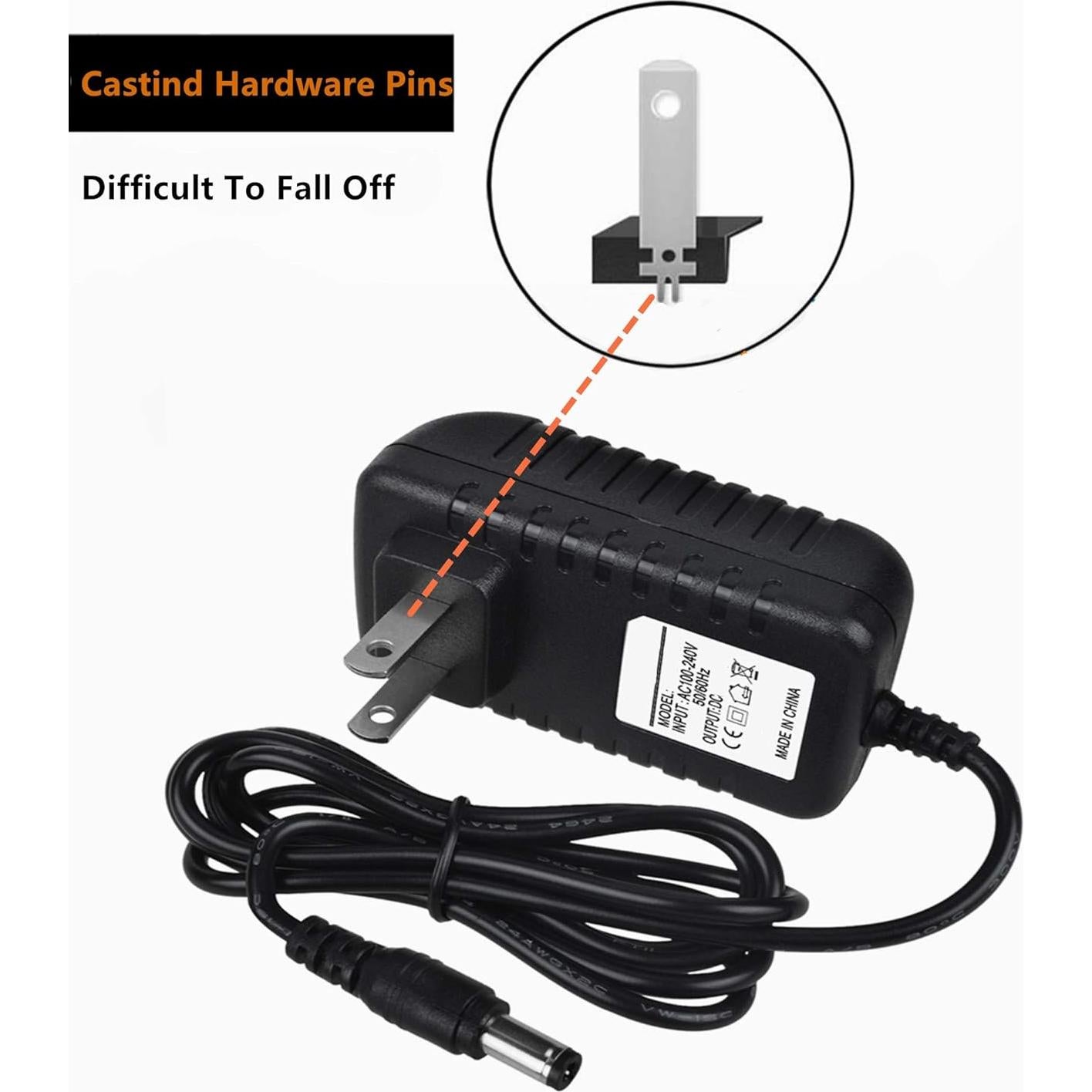 Adaptador AC/DC CJP-Geek para DRC79982 Reproductor DVD Portátil