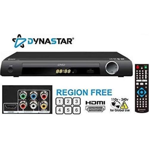 Reproductor de DVD sin región Dynastar DVD-X9000HD HDMI 1080p