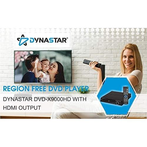 Reproductor de DVD sin región Dynastar DVD-X9000HD HDMI 1080p