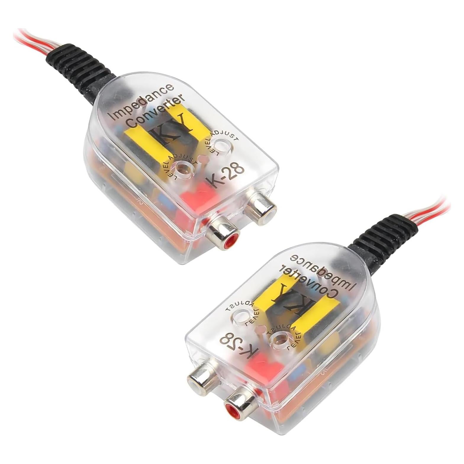 Convertidor RCA Audio de Coche ijuicy ICYFZQ2601-2PCS