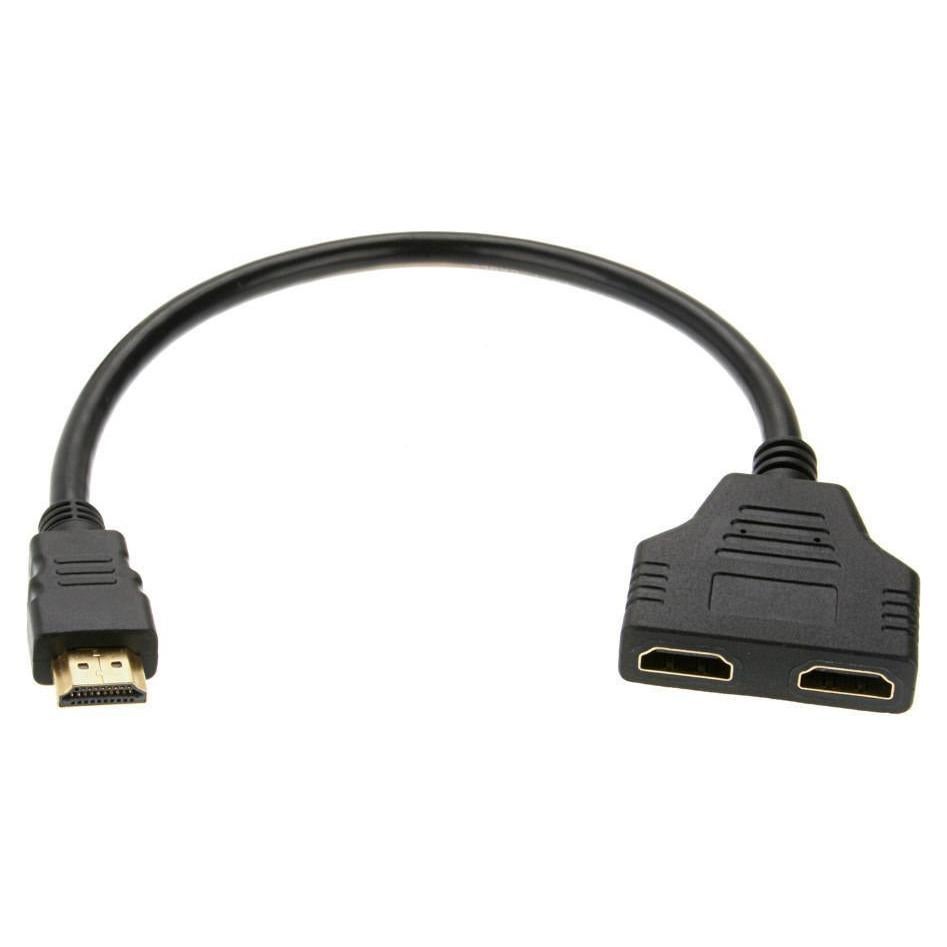 Divisor HDMI 1x2 Adwox 1080P Macho a 2 Hembras 12.7cm