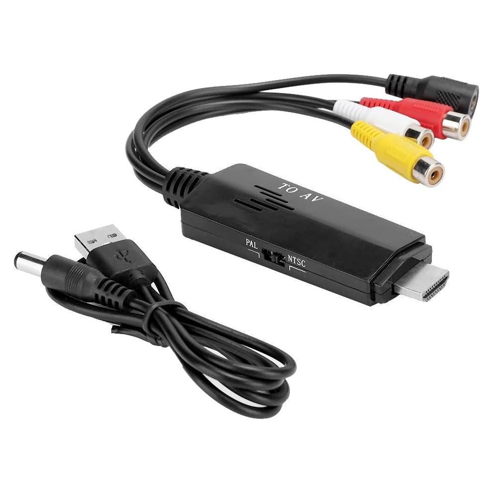 Convertidor HDMI a AV CHEOTIME 1080p para TV y VCR