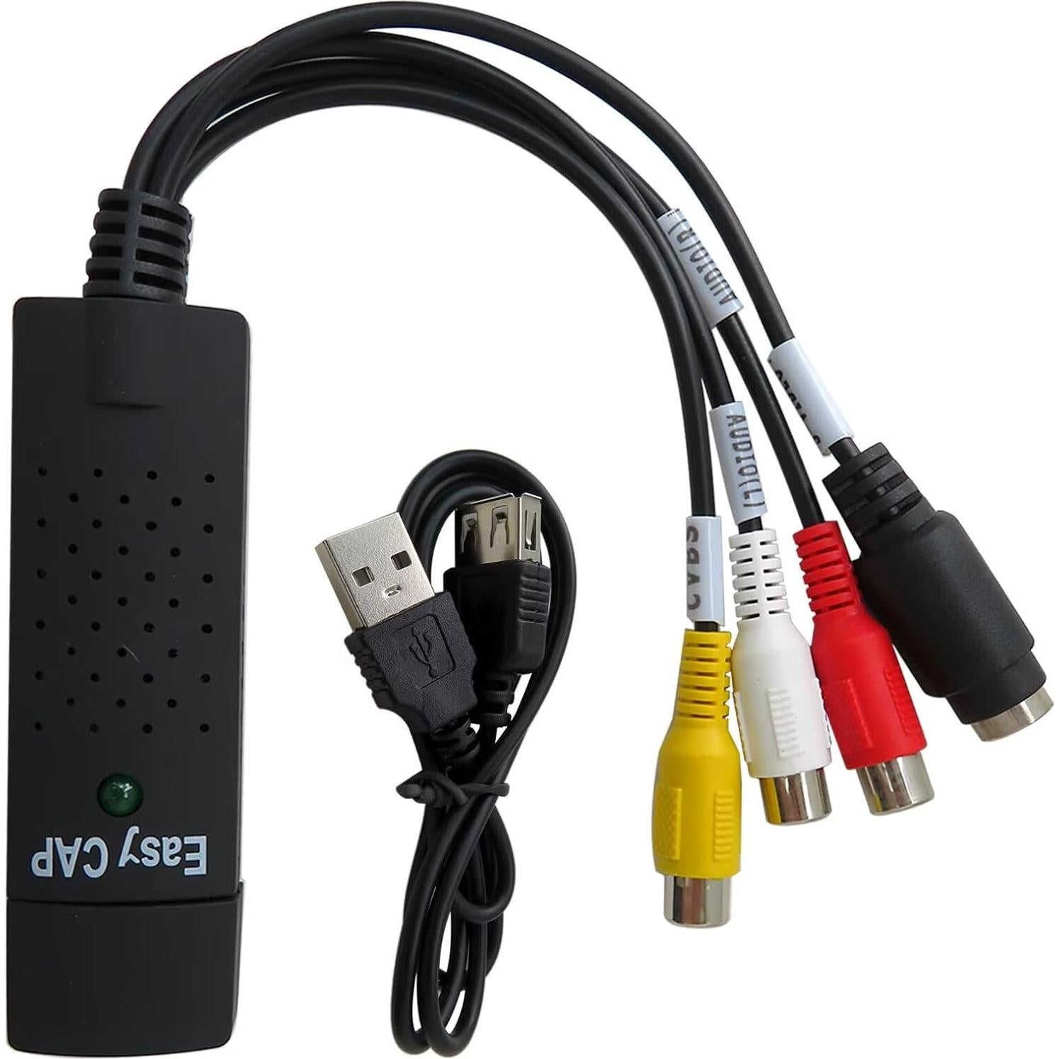 Convertidor Digital de VHS a DVD USB 2.0 Smaeti - Plug and Play