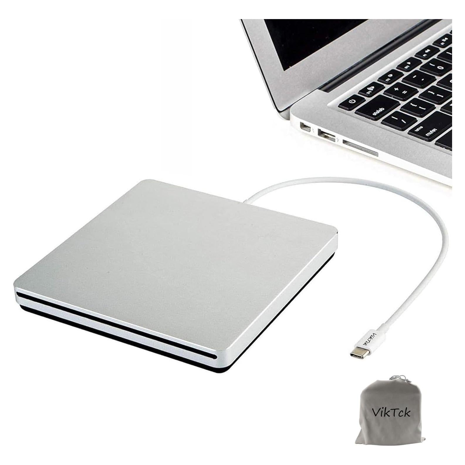 Unidad Externa DVD/CD VikTck USB-C Portátil 348g