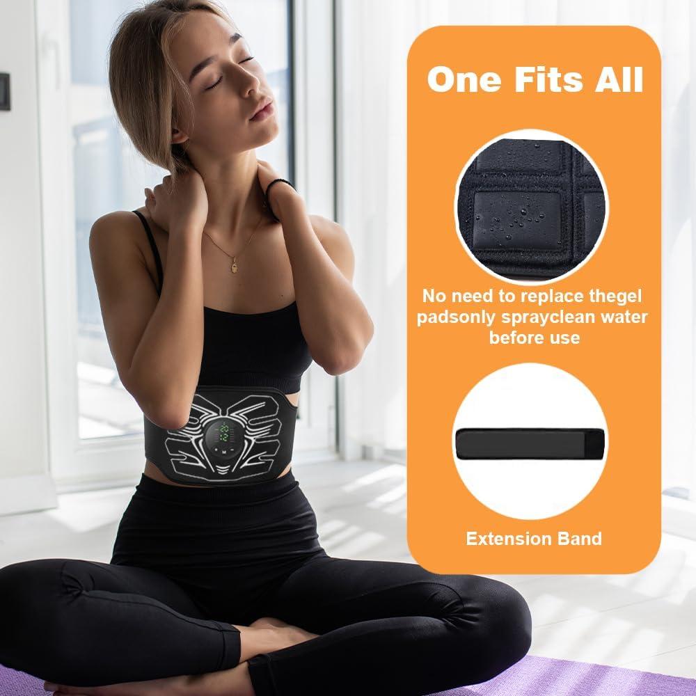 Estimulador Abdominal HOERCAAL Mhd Tens 12 Modos 19 Niveles