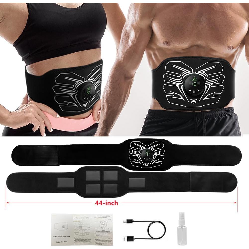 Estimulador Abdominal HOERCAAL Mhd Tens 12 Modos 19 Niveles