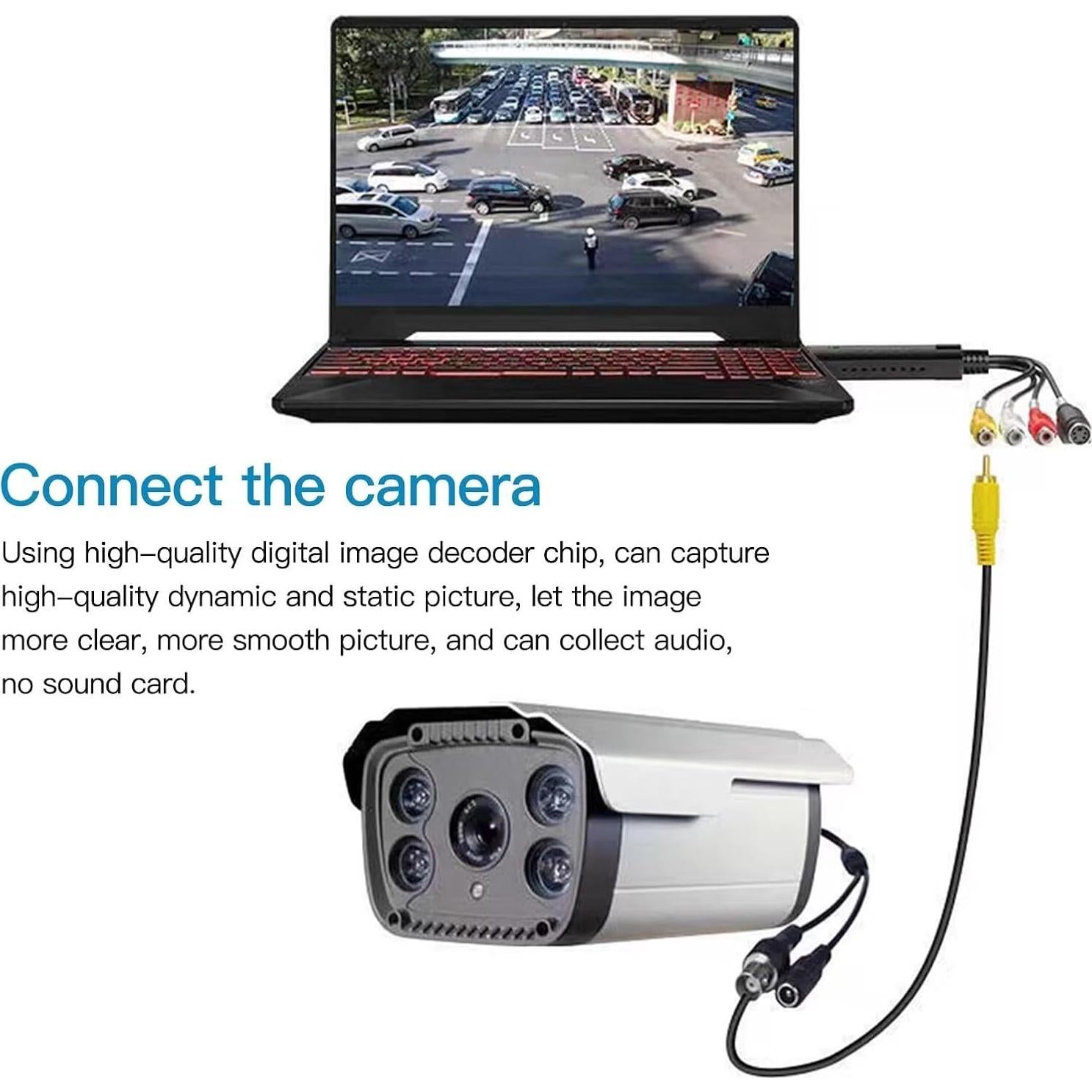 Convertidor Digital de VHS a DVD USB 2.0 Qblahip - Plug and Play