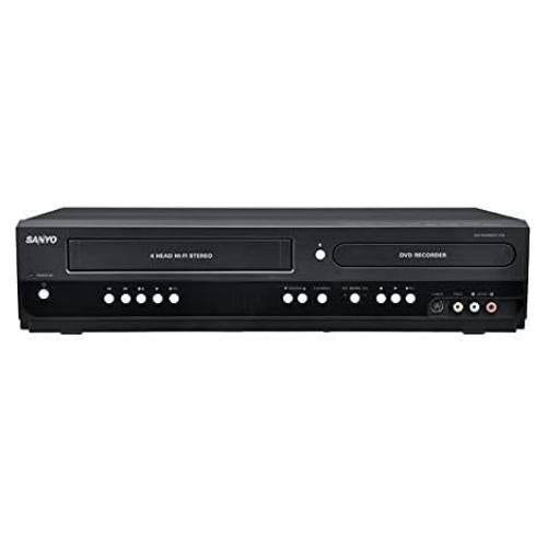 Sanyo DVD / VCR Recorder and Player Combo - 2-Way Recording - VHS to DVD, DVD to VHS (Renewed)
