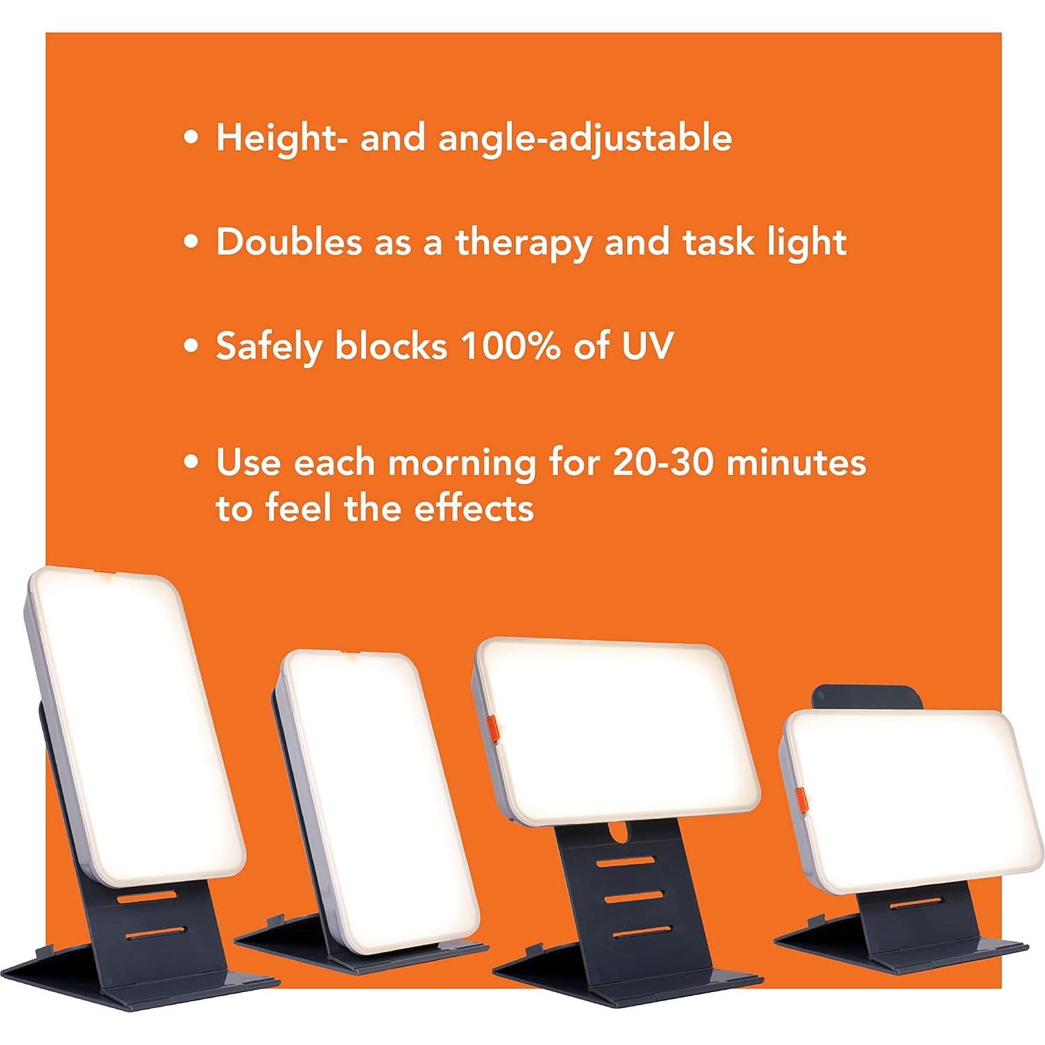 Lámpara de Terapia de Luz Theralite 10000 Lux Ajustable