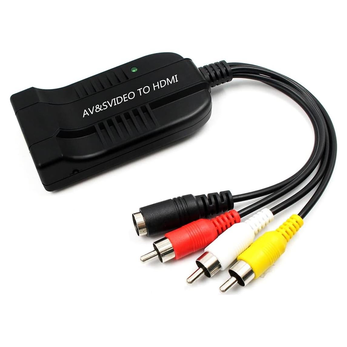Adaptador Convertidor HDMI HDSunWSTD S-Video a 1080p