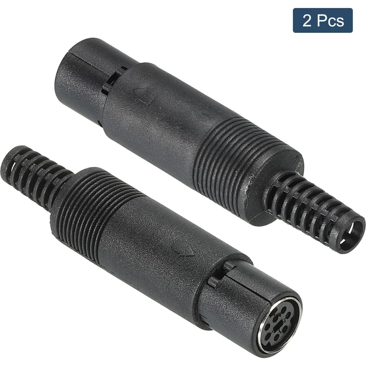 Conector S-Video Mini Hembra 7 Pines PATIKIL - Paquete de 2