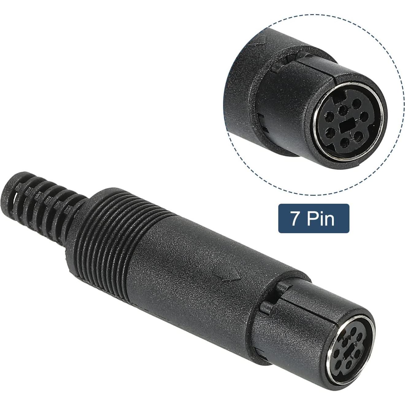 Conector S-Video Mini Hembra 7 Pines PATIKIL - Paquete de 2