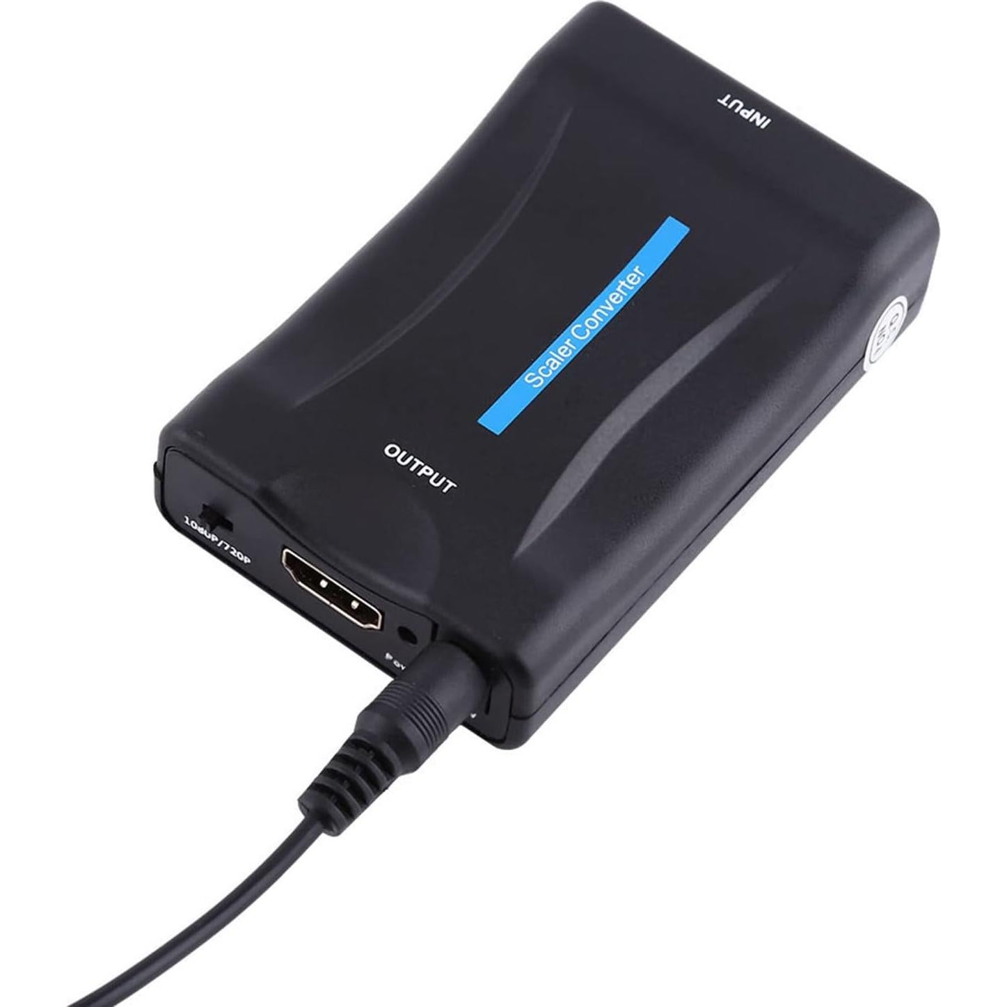 Convertidor SCART a HDMI Beufee 720P 1080P Adaptador