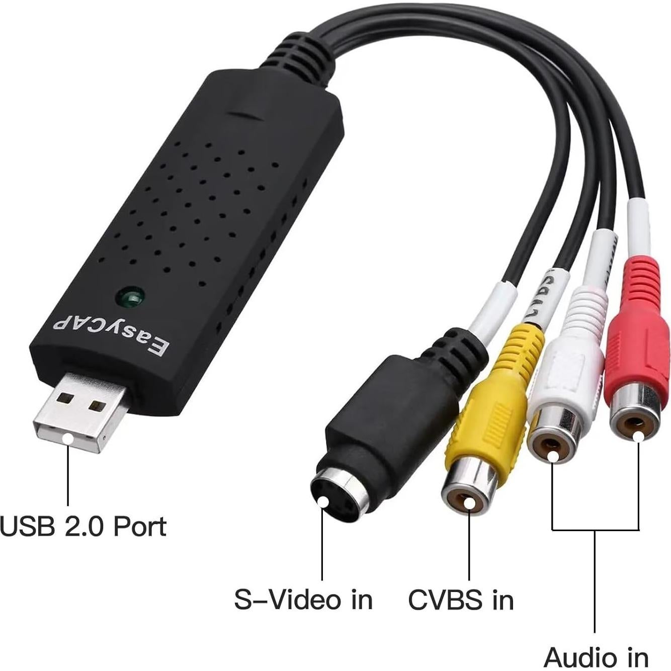 Convertidor Digital de VHS a DVD USB 2.0 USonline911