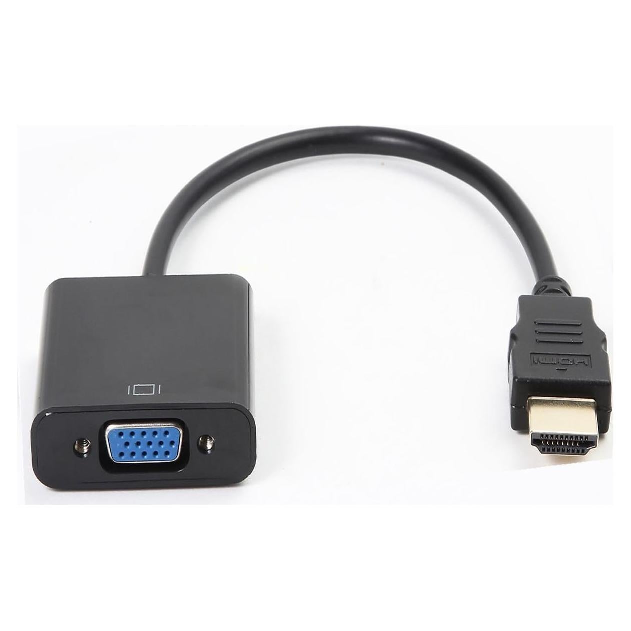 Adaptador HDMI a VGA JNSupplier 1080P para PC y TV