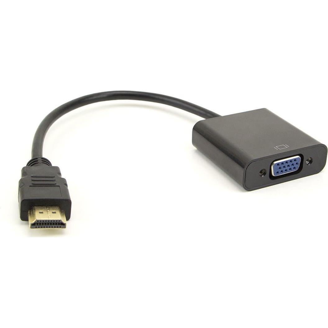 Adaptador HDMI a VGA JNSupplier 1080P para PC y TV