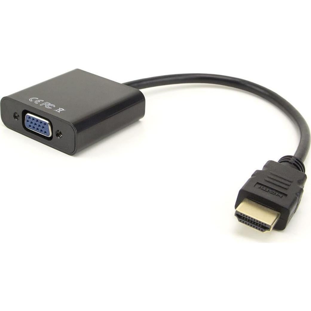Adaptador HDMI a VGA JNSupplier 1080P para PC y TV