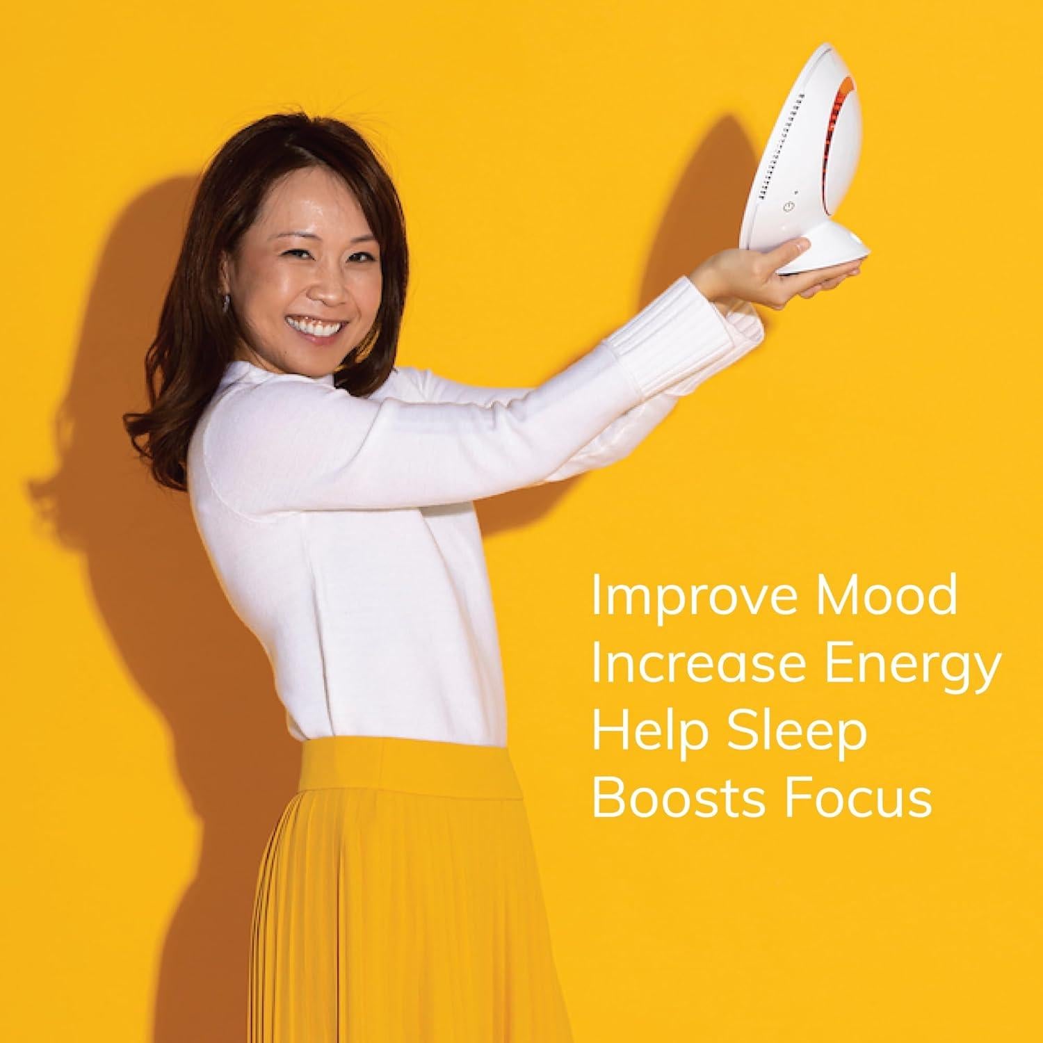 Lámpara de Terapia de Luz Circadian Optics Leo 10,000 Lux LED