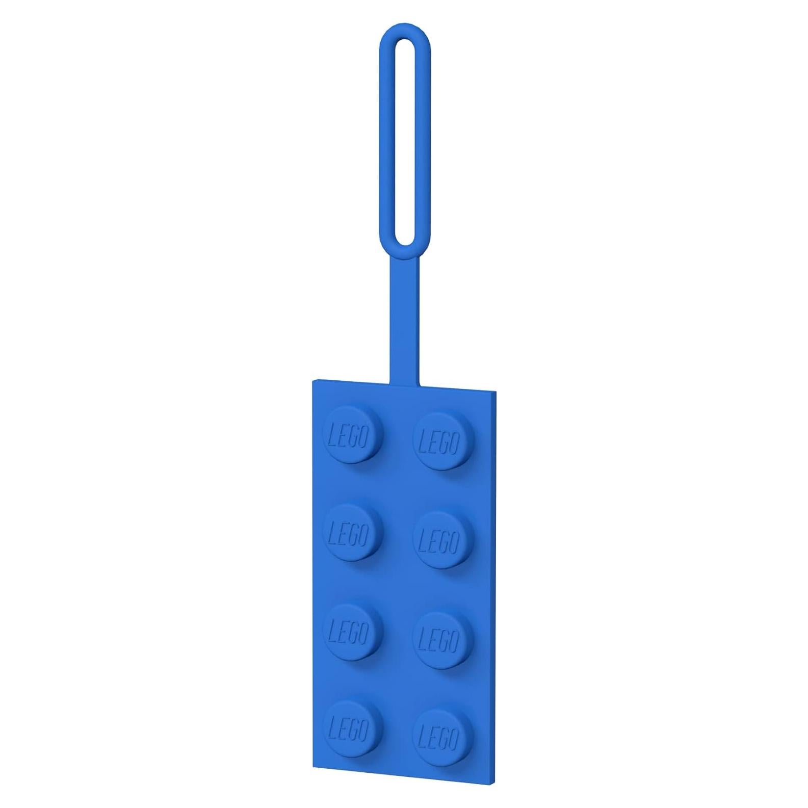 Etiqueta de Equipaje Silicona LEGO 2x4 Azul - IQ