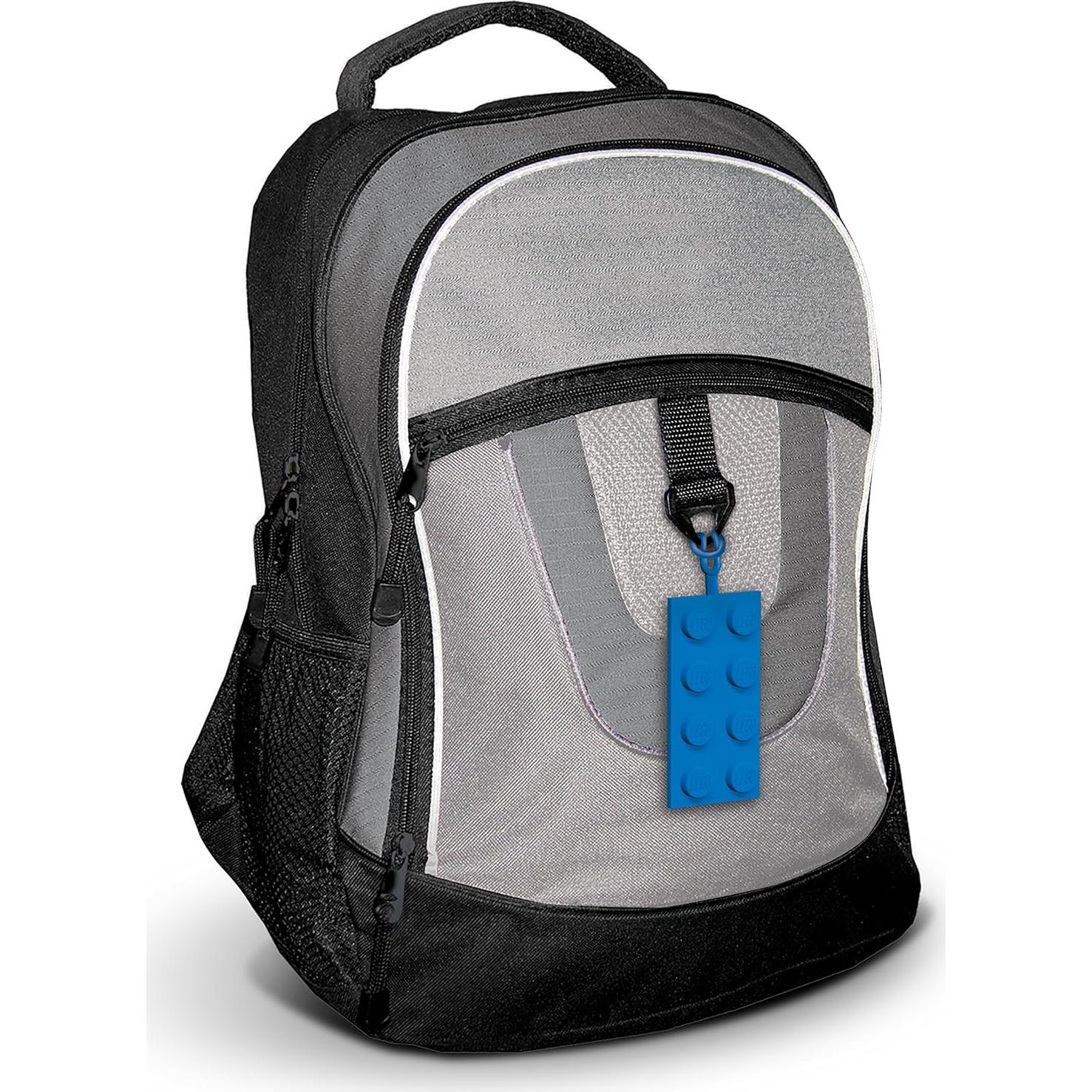 Etiqueta de Equipaje Silicona LEGO 2x4 Azul - IQ