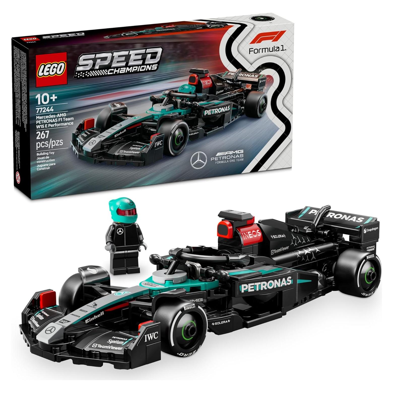 LEGO Speed Champions Mercedes-AMG F1 2024 - Set de Construcción 267 Piezas