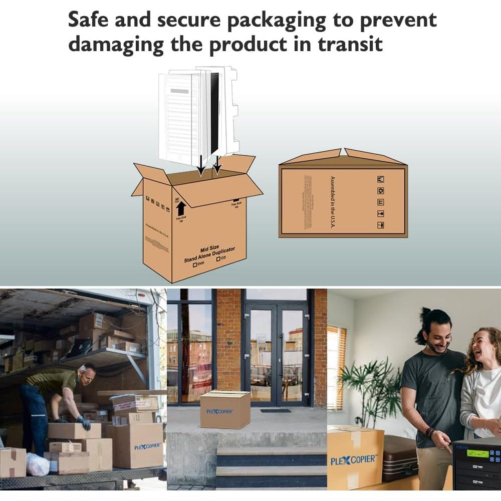 Duplicador de DVD/CD PlexCopier PLEX-S3T-DVD-BK 24X Negro