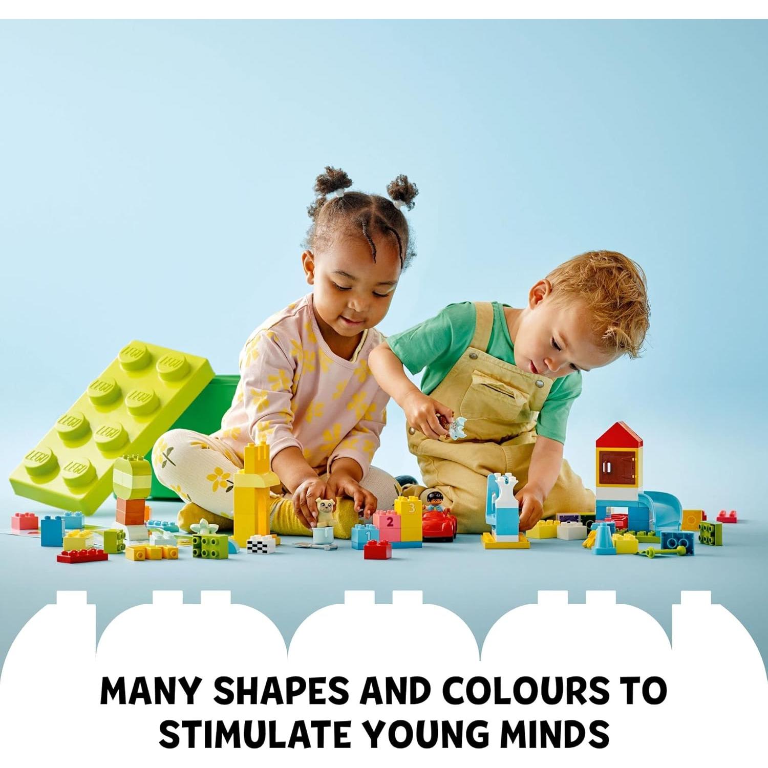 LEGO DUPLO Caja de Ladrillos Deluxe 10914 - 85 Piezas