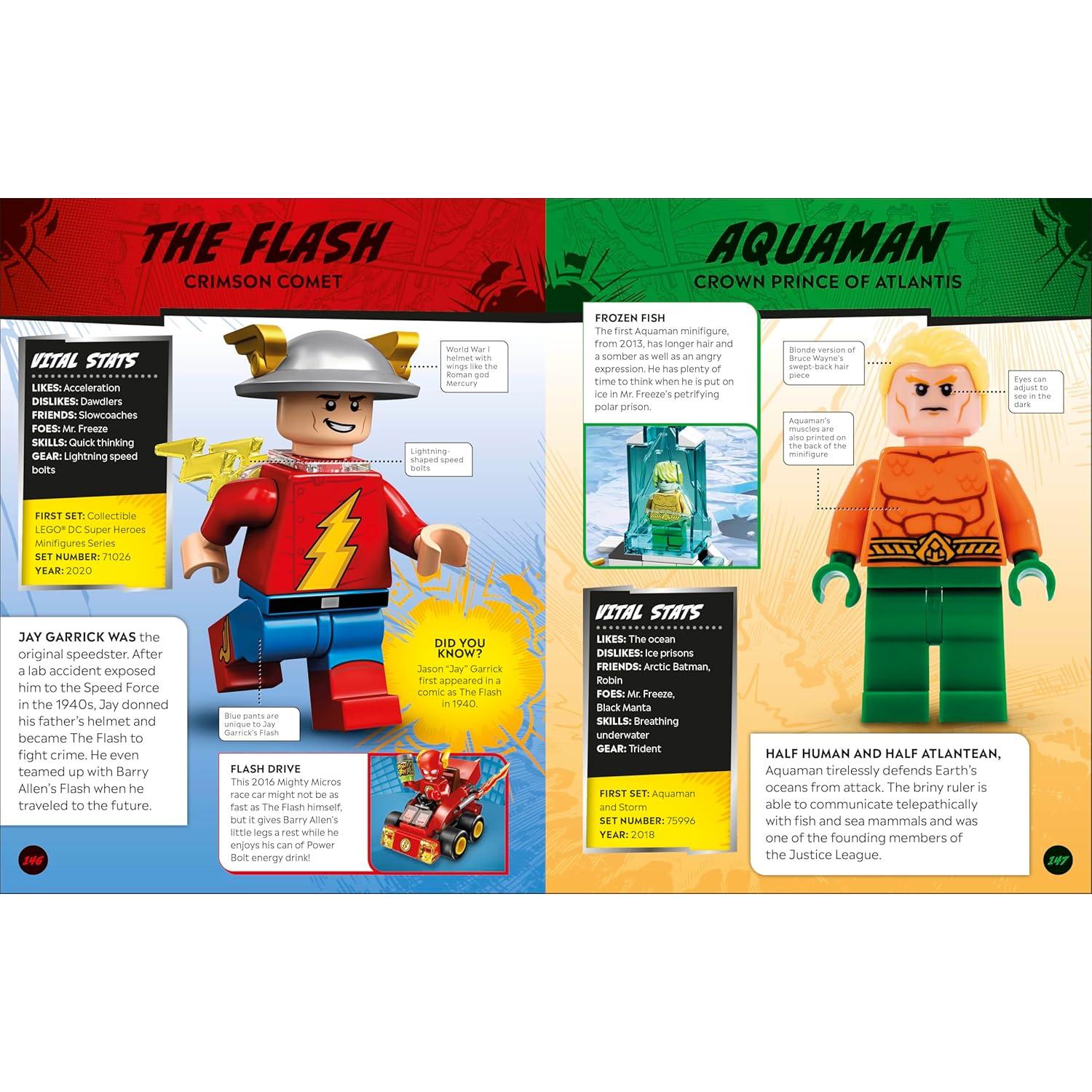 LEGO DC Character Encyclopedia New Edition: With exclusive LEGO minifigure