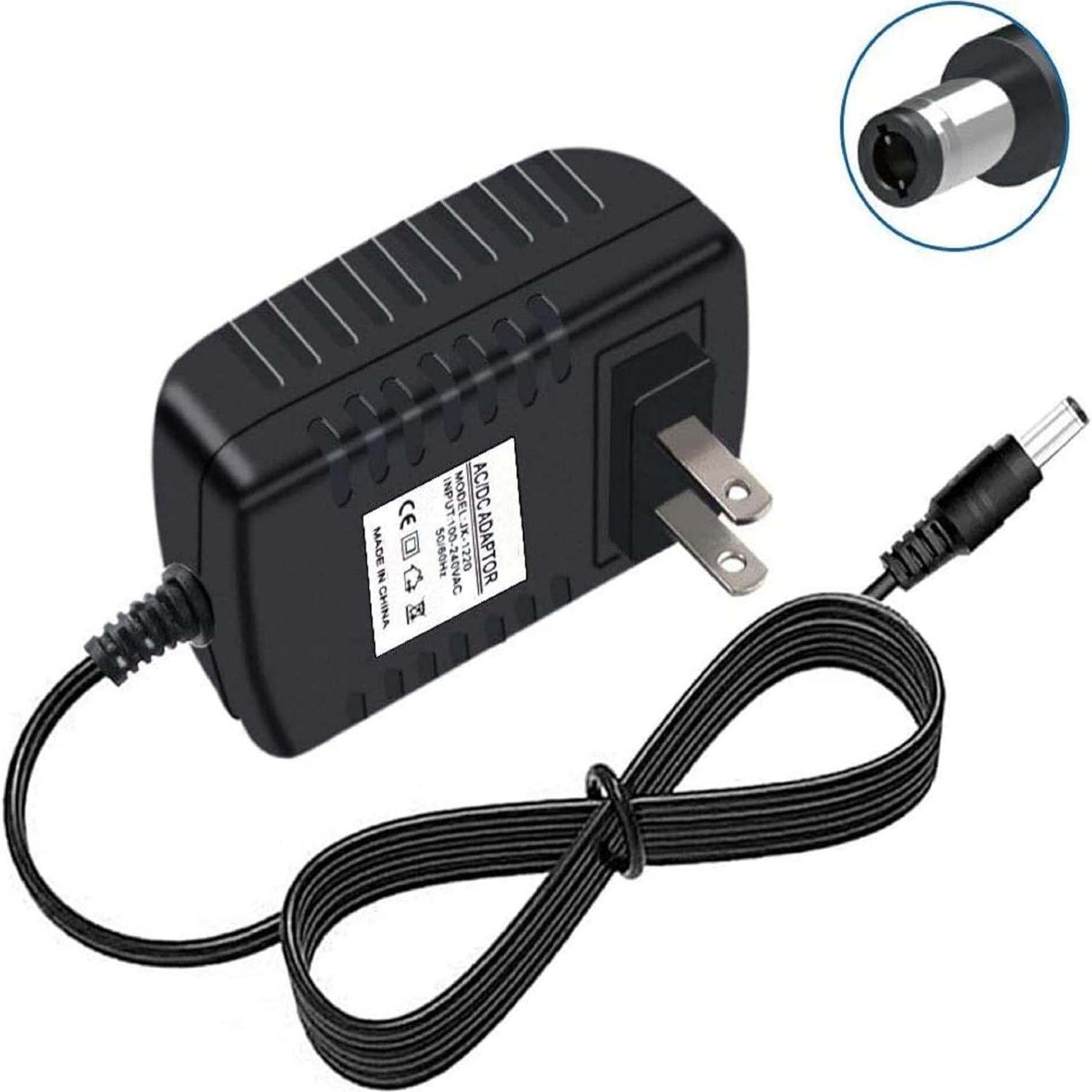 Adaptador 9V 1A-2A para DVD portátil Coby TF-DVD7052