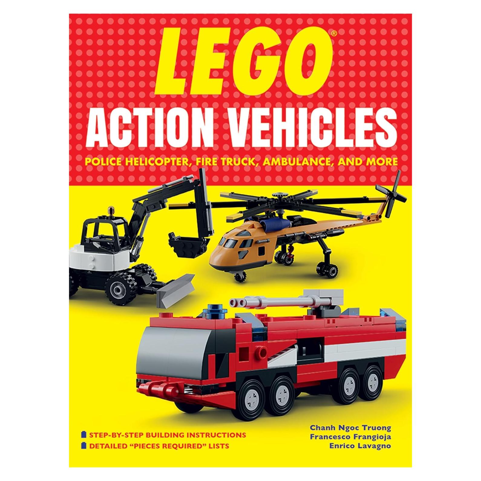 LEGO® Action Vehicles: Police Helicopter, Fire Truck, Ambulance, and More (Dover Kids Activity Books)