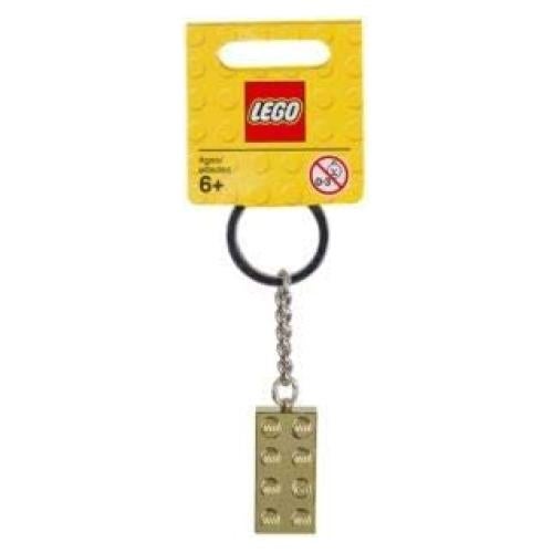 Llave LEGO Classic 2x4 Dorado Metálico 850808 Coleccionable