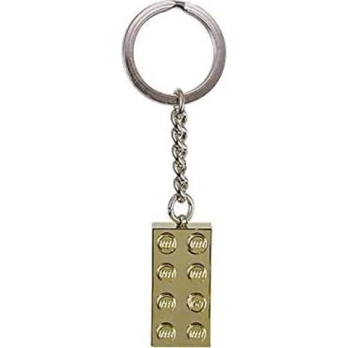 Llave LEGO Classic 2x4 Dorado Metálico 850808 Coleccionable