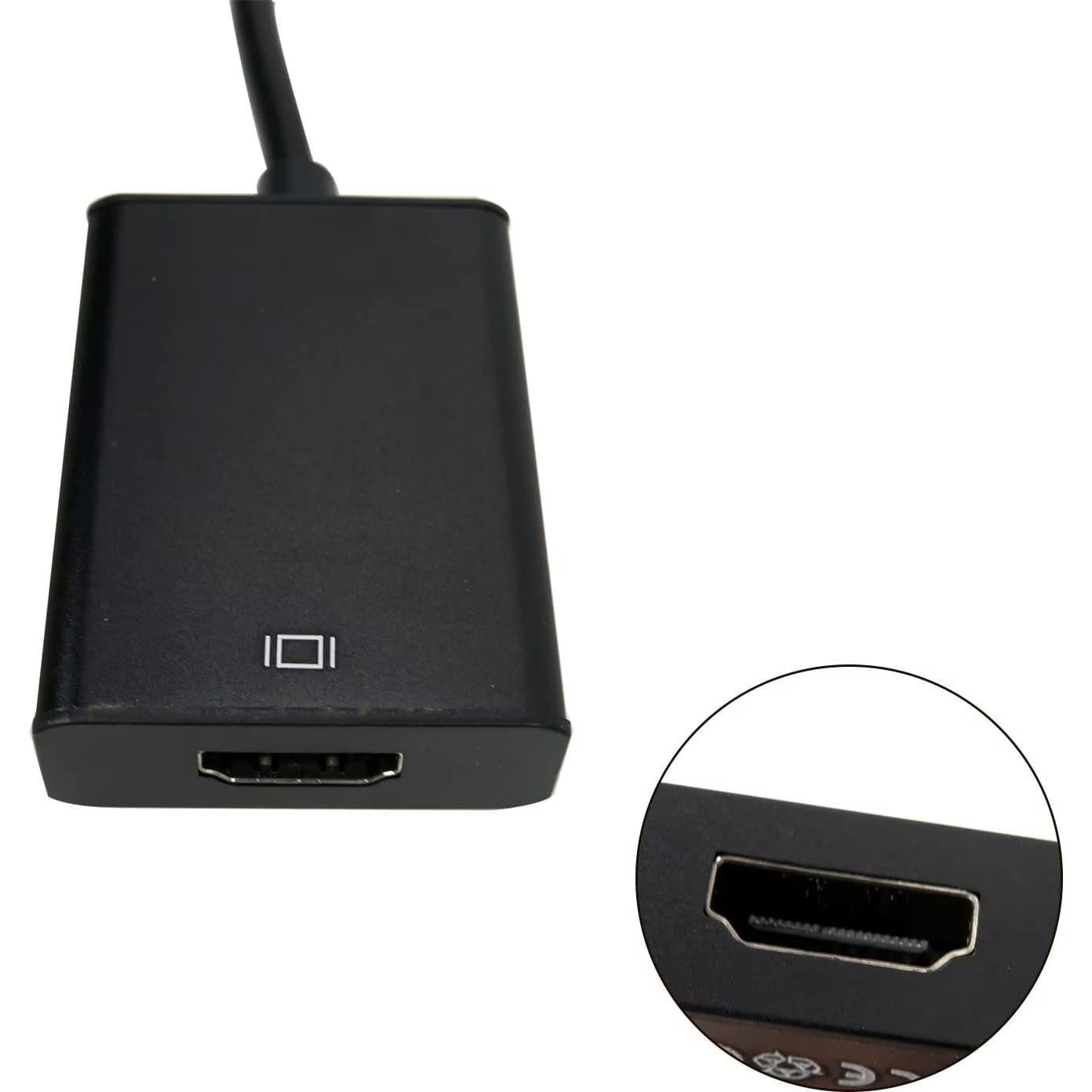 Adaptador VGA a HDMI 1080P USonline911 con Audio 3.5mm