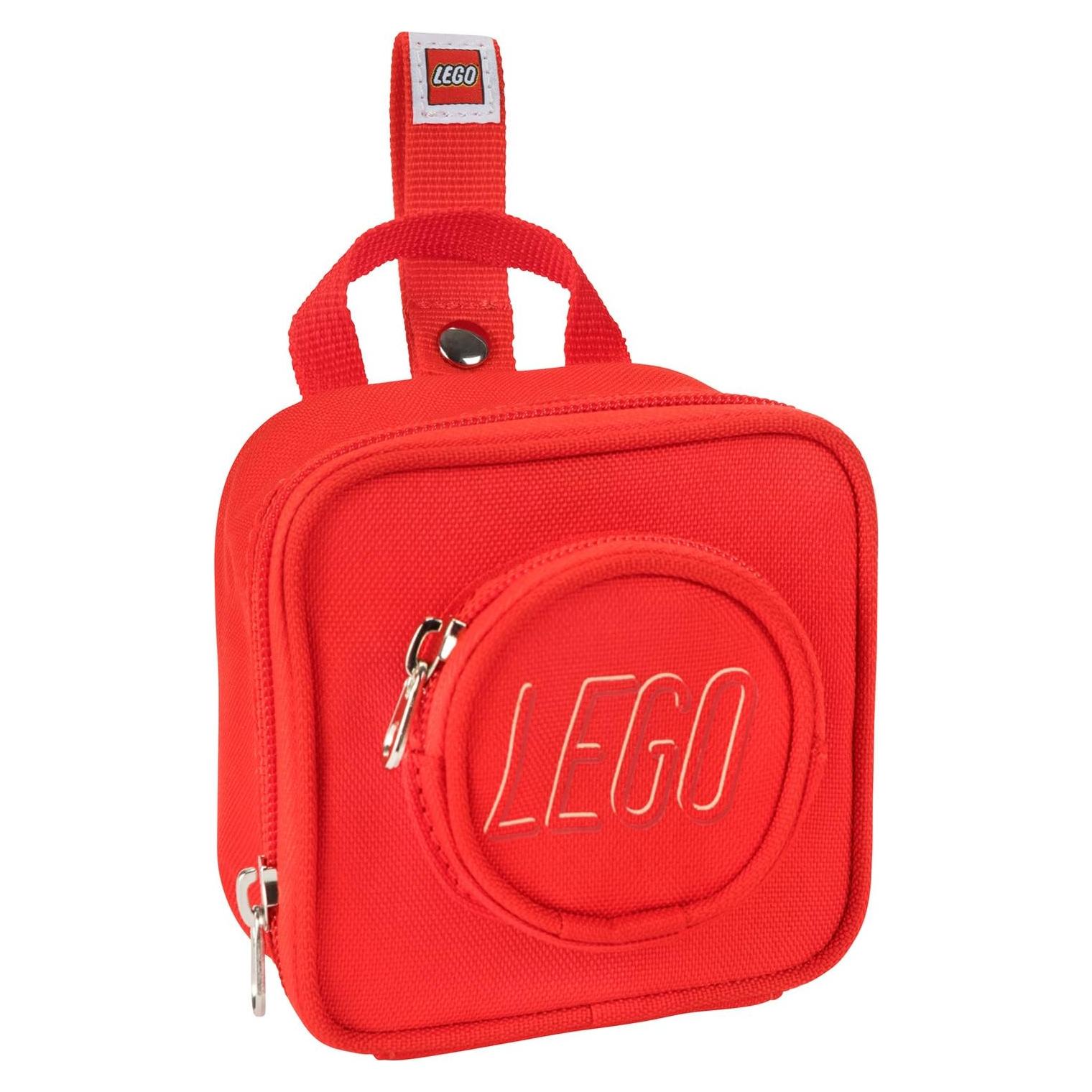 Mochila Mini LEGO Roja para Niños - 10x10x6 cm