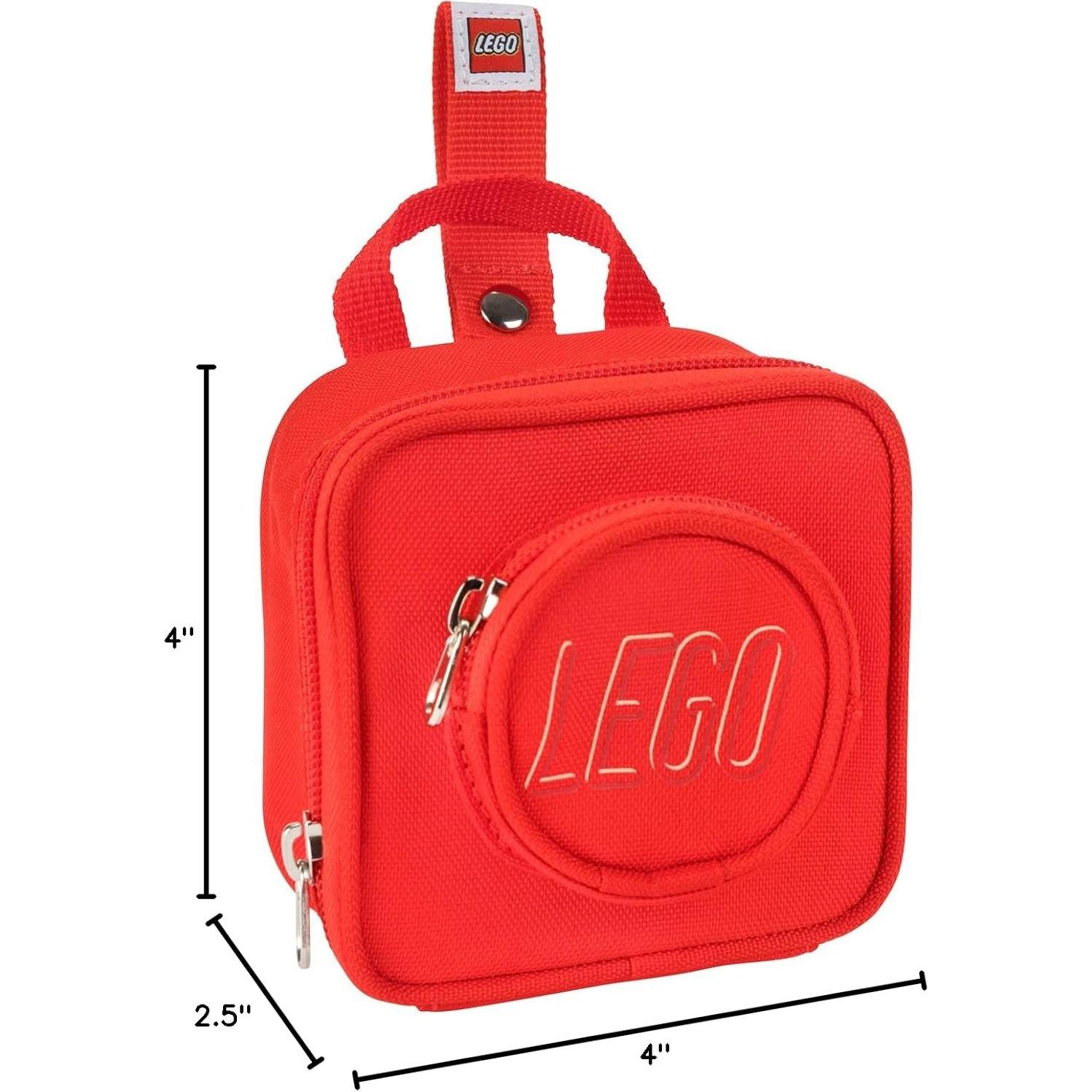 Mochila Mini LEGO Roja para Niños - 10x10x6 cm