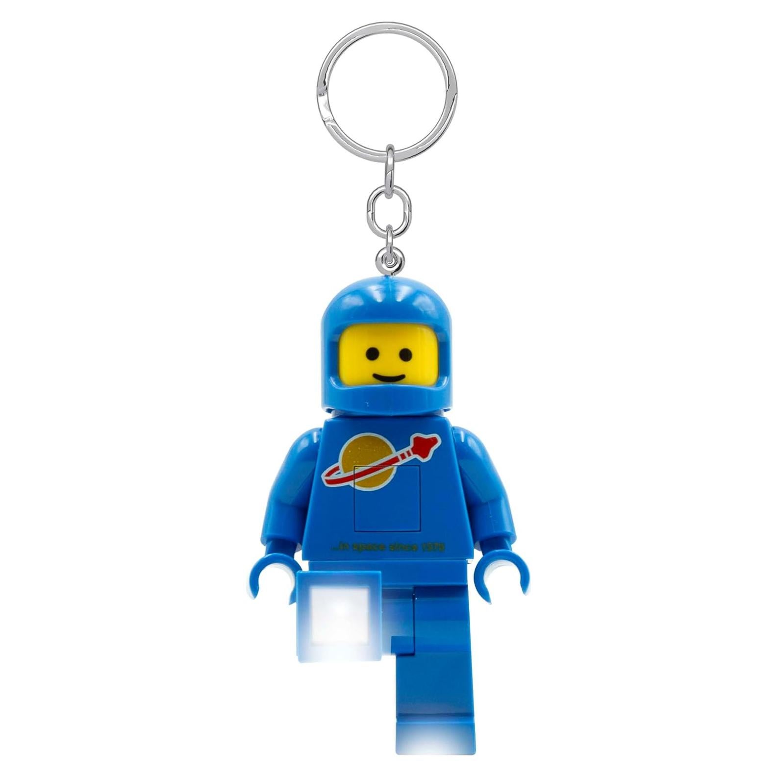 Llavero de Luz LEGO Astronauta Azul 7,62 cm Articulado