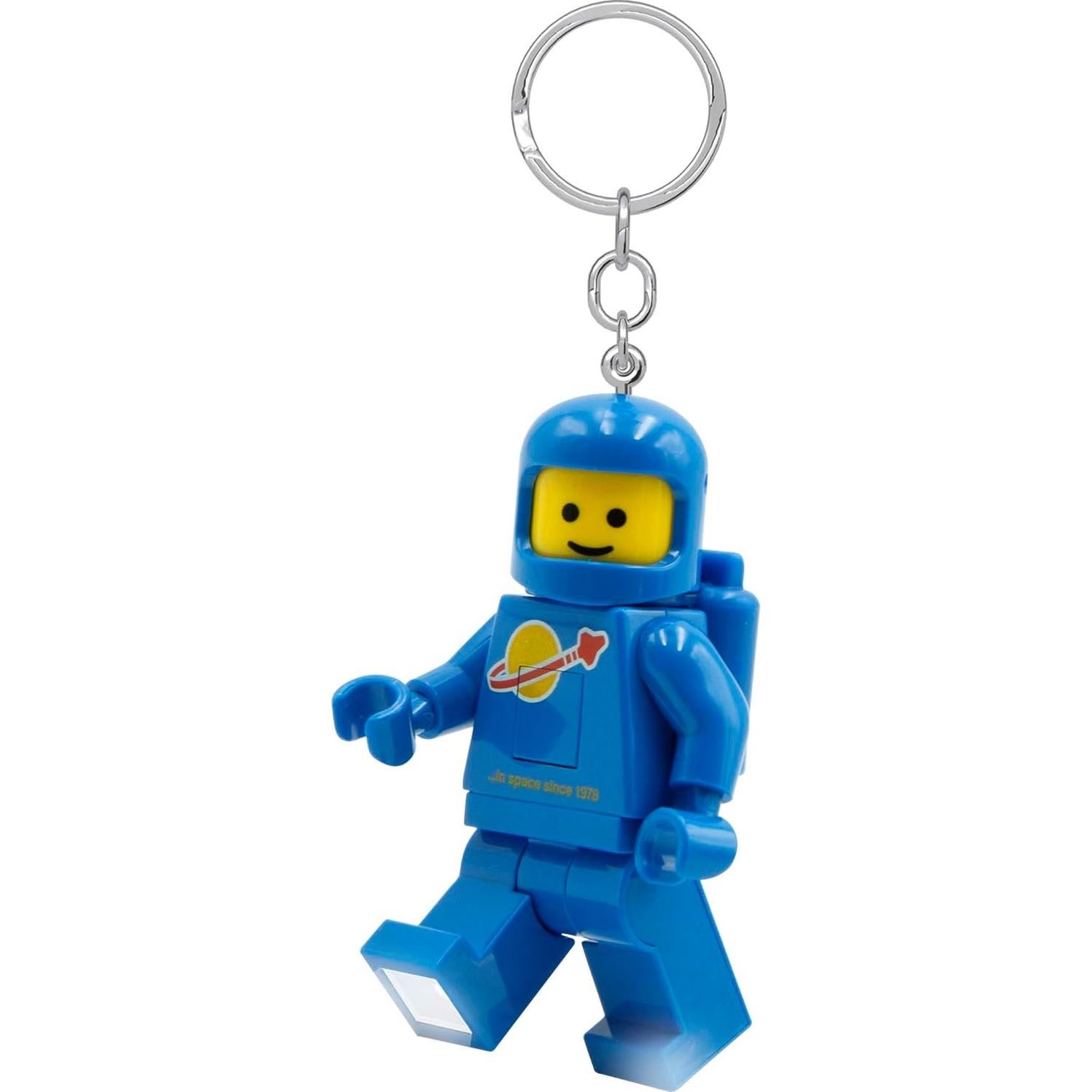 Llavero de Luz LEGO Astronauta Azul 7,62 cm Articulado