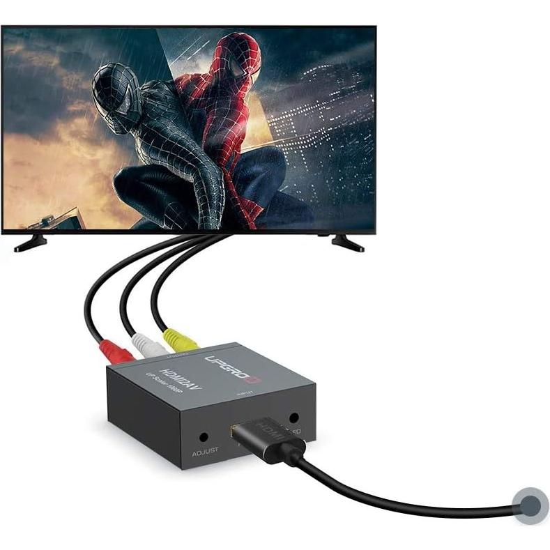 Convertidor HDMI a RCA UPGROW 1080p para TV Stick y PC