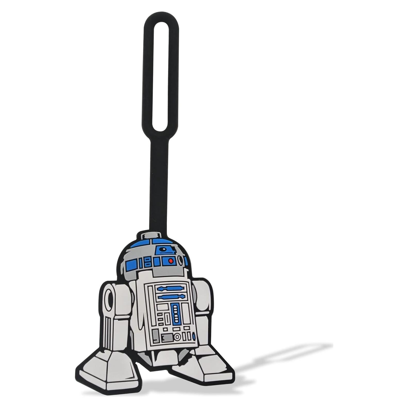 Etiqueta de Maleta R2-D2 LEGO Star Wars Silicona 16.5x6.35cm