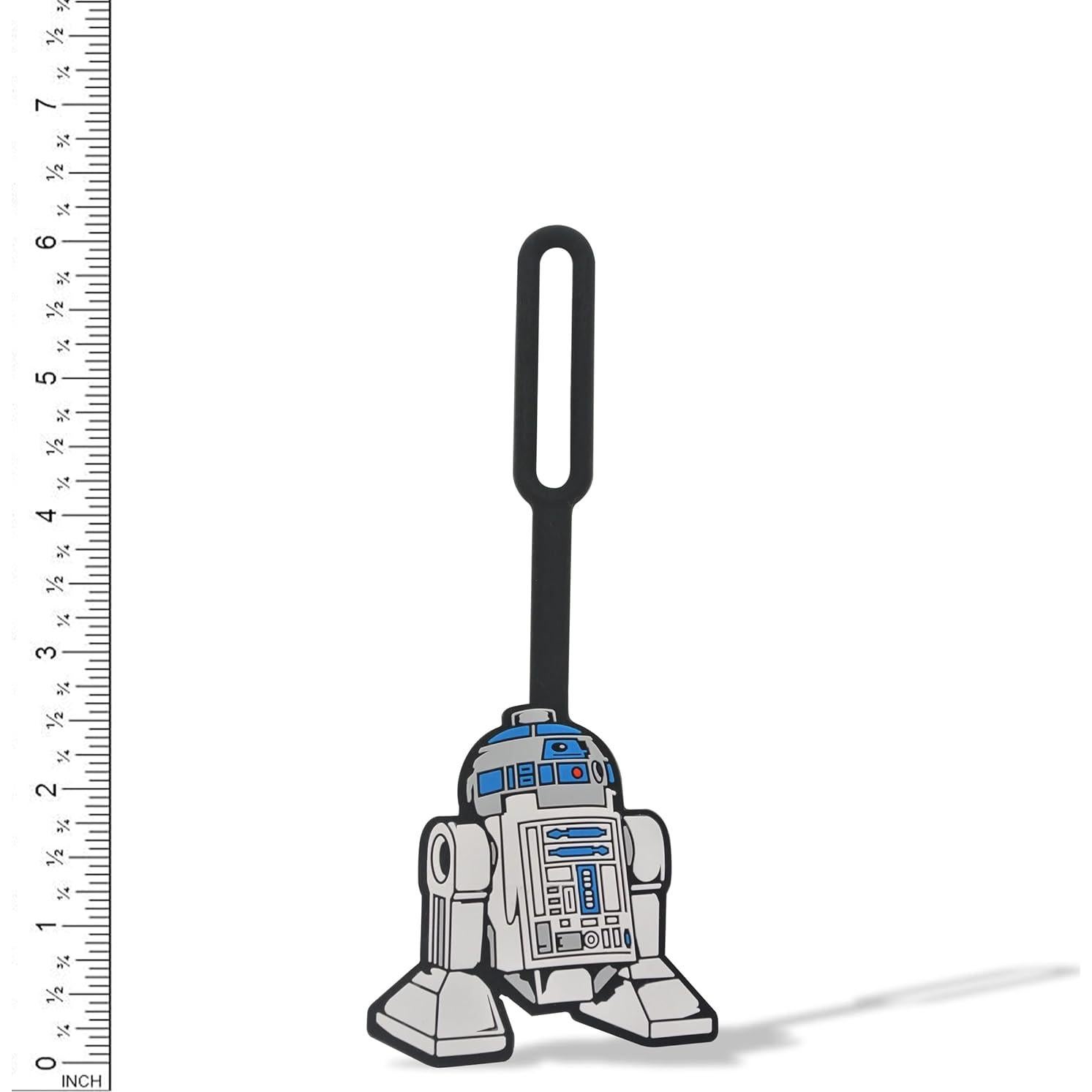 Etiqueta de Maleta R2-D2 LEGO Star Wars Silicona 16.5x6.35cm