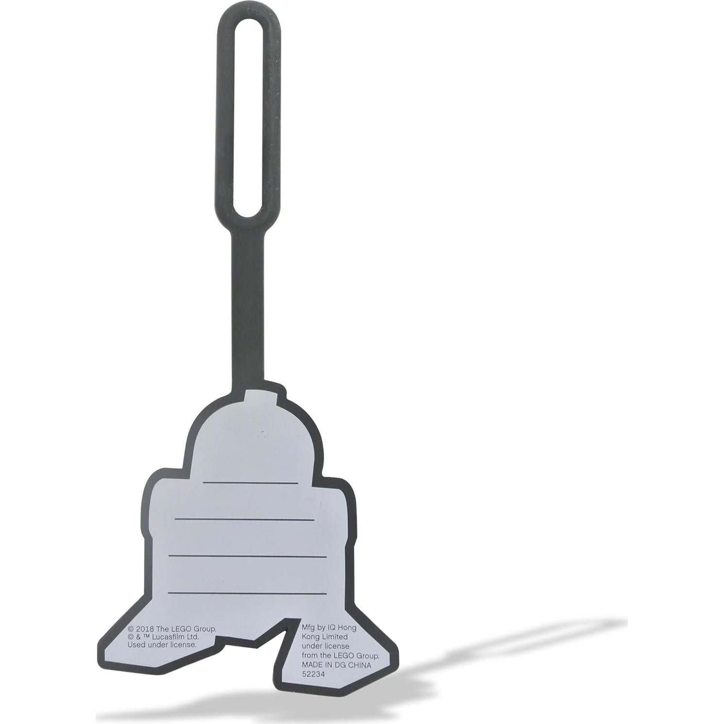 Etiqueta de Maleta R2-D2 LEGO Star Wars Silicona 16.5x6.35cm