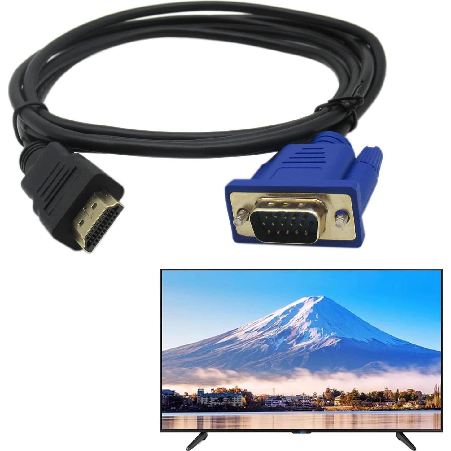 Adaptador HDMI Macho a VGA Macho Xspeedonline 10 Unidades 1.83m