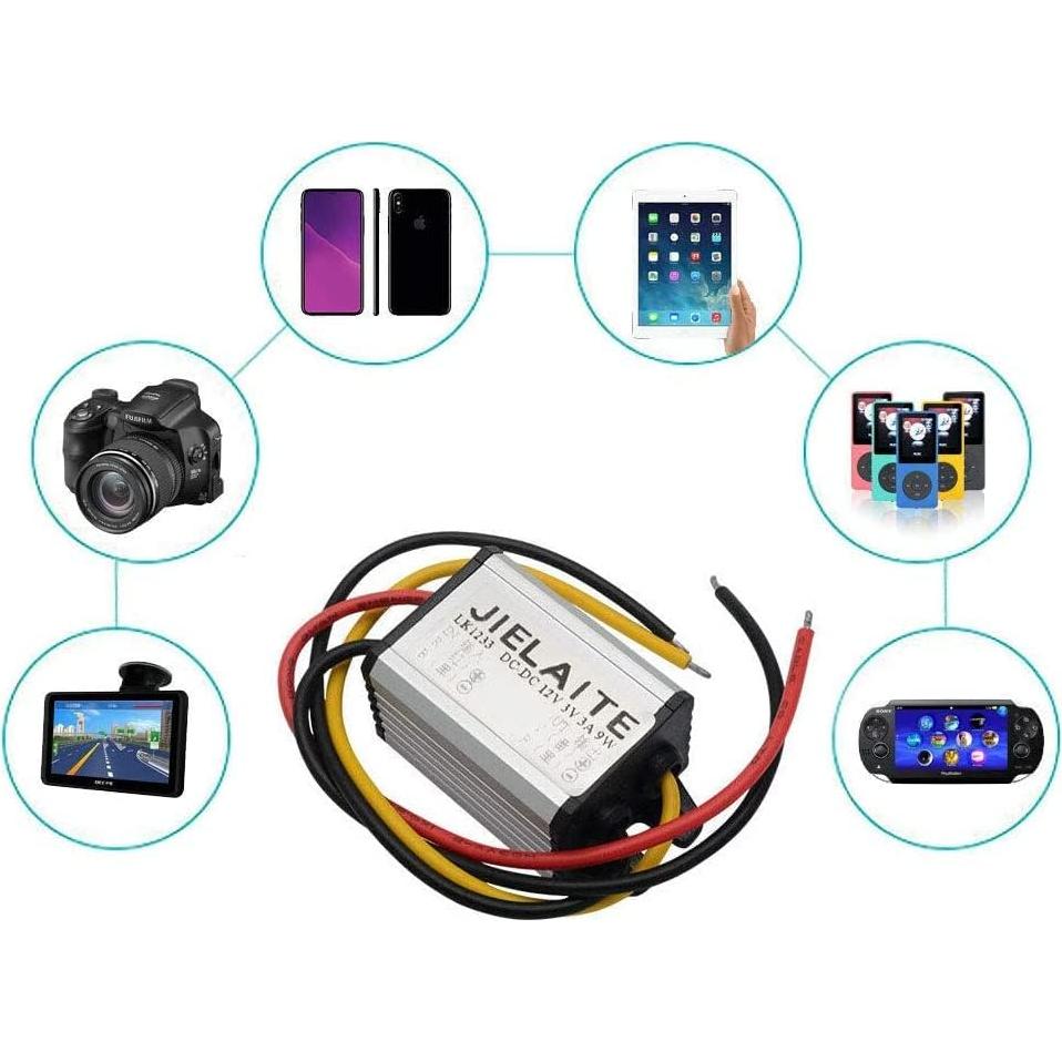 Convertidor Buck DC a DC 12V a 9V 2A a prueba de agua Boxonly