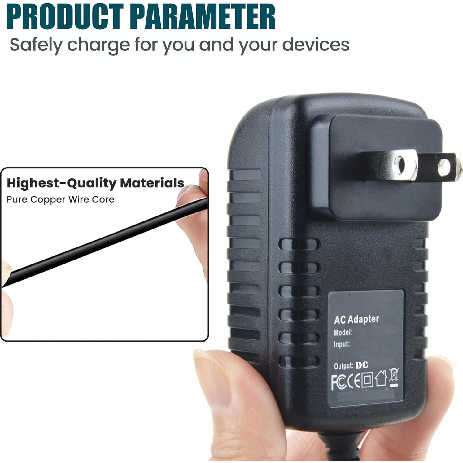 Adaptador AC/DC Durabrand TAD-10 TAD10 85g Fuente Alimentación