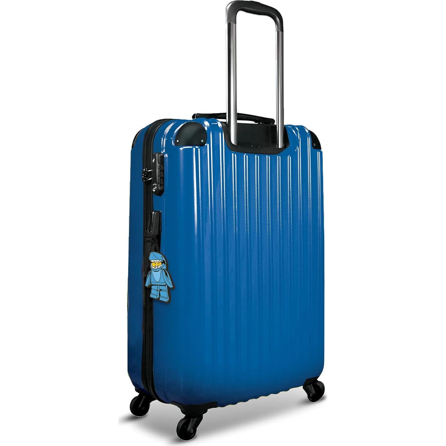 Etiqueta de Equipaje LEGO IQ Tiburón 17.78x6.35cm Azul