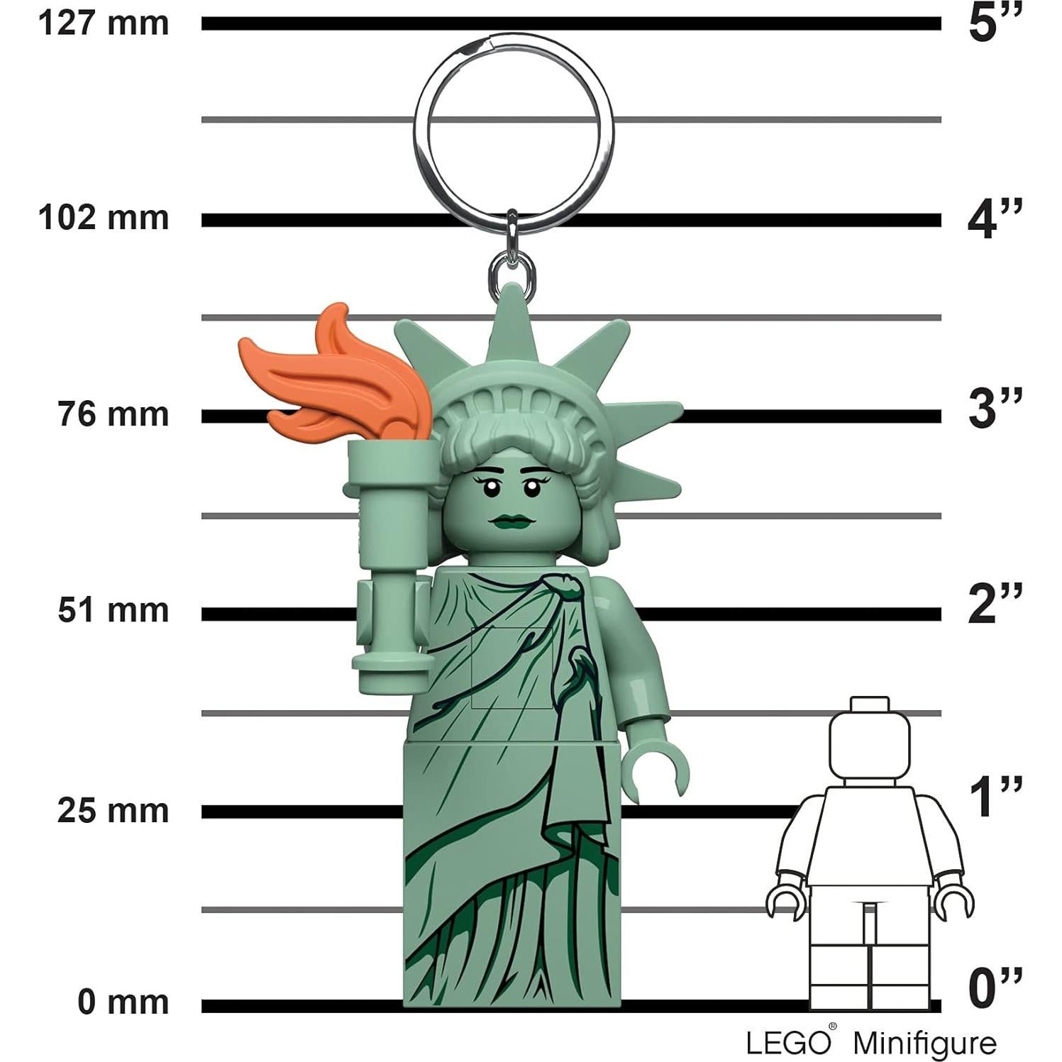 Luz de Llavero Lego Estatua de la Libertad 8.89 CM KE158