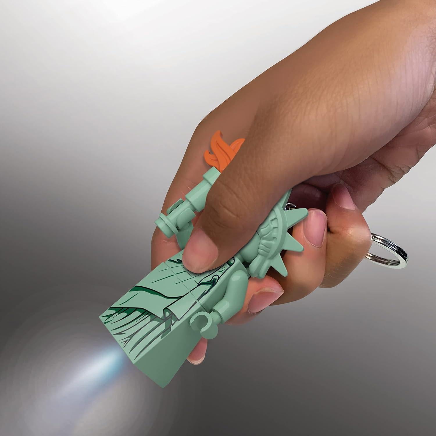 Luz de Llavero Lego Estatua de la Libertad 8.89 CM KE158