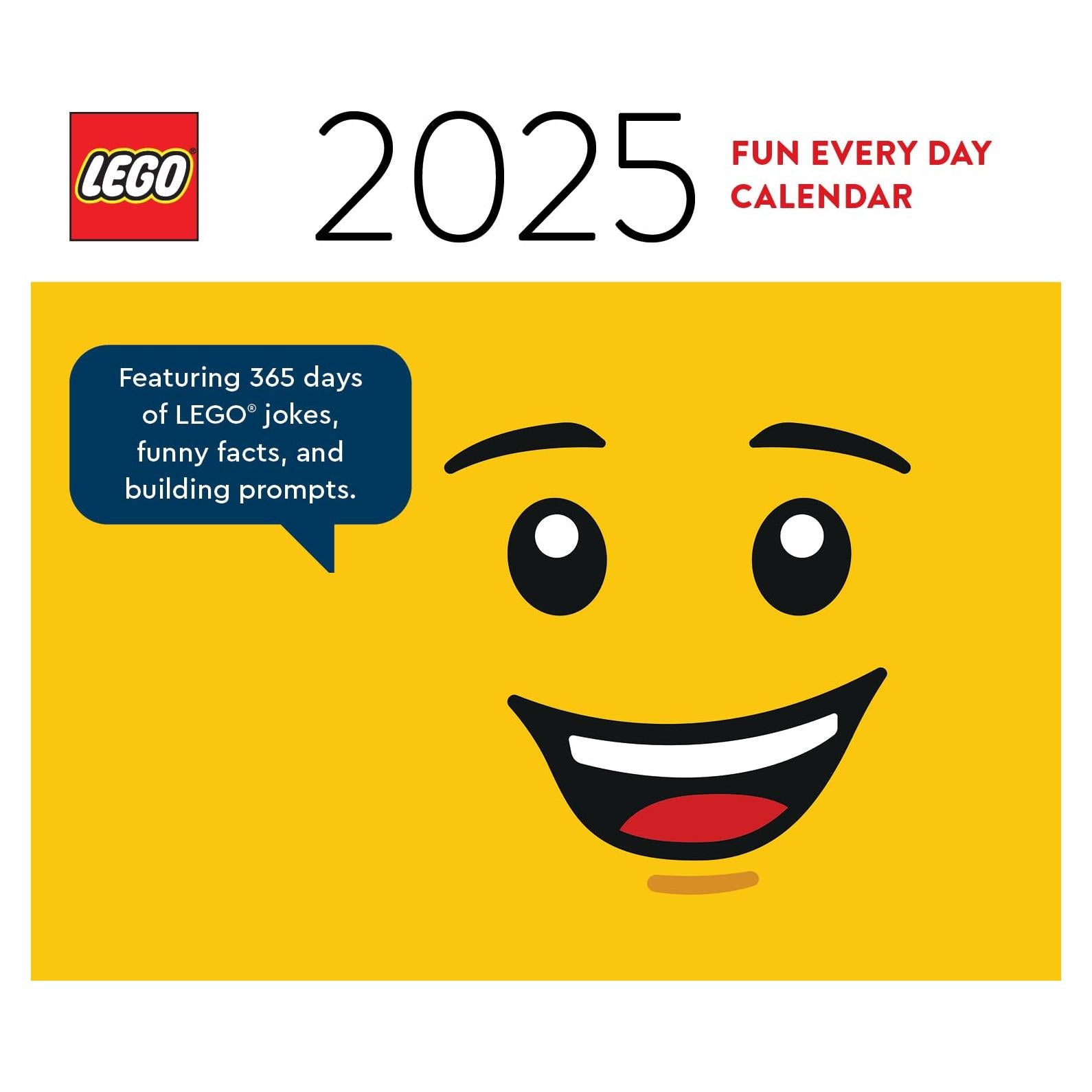 LEGO Fun Every Day 2025 Daily Calendar