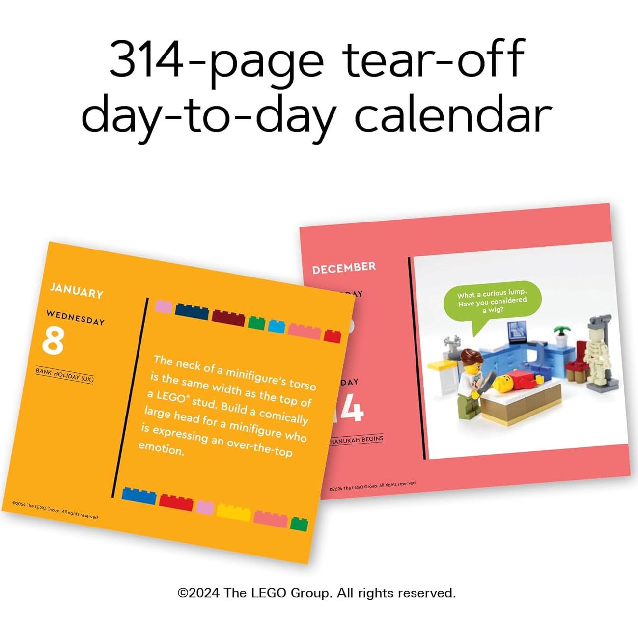 LEGO Fun Every Day 2025 Daily Calendar