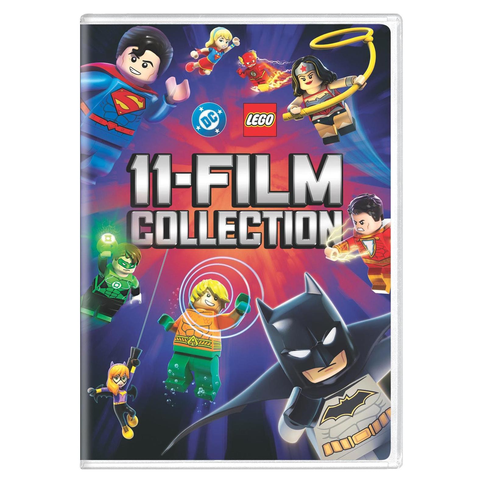 Colección de 11 películas LEGO DC - DVD NTSC 13h 41m